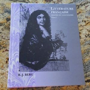 R.J.Berg Literature Francaise text book